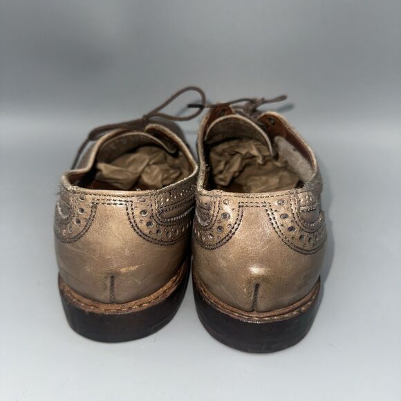 ALLEN EDMONDS NEUMOK 2.0 Leather Wingtip Oxford 10.5 D  Men’s Classic ***READ** main image 9